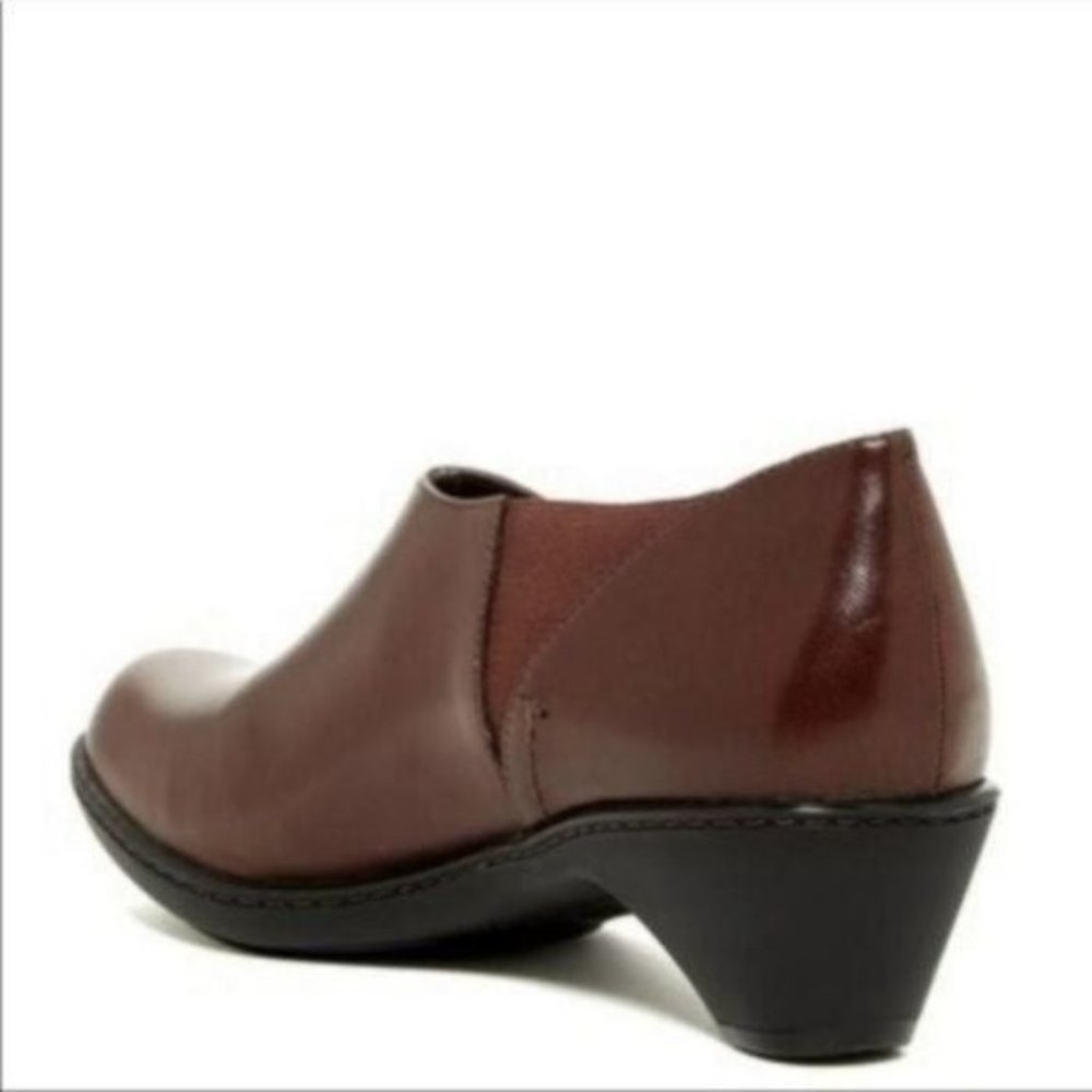 Dansko Baylee Brown Leather Slip On Clog Womens Size 38 - Picture 2 of 9